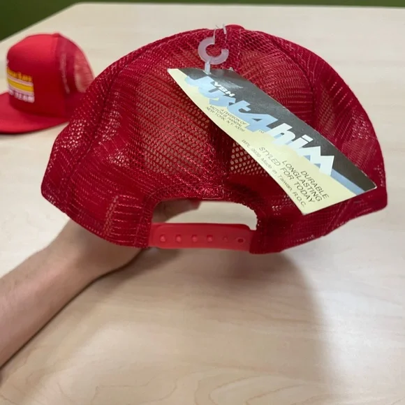 Vintage Moosehead Beer Canadian Lager Trucker Hat Cap Snapback 1980s NWT - Picture 2 of 3